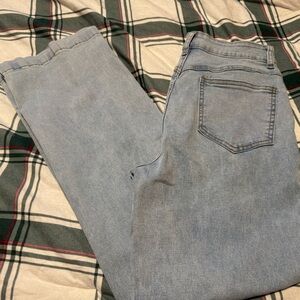 Women's High Rise Light Blue Jeans